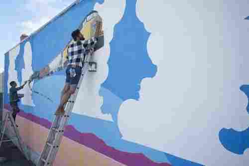 Reasonable Cost and On Time Completion Industrial Wall Painting Services