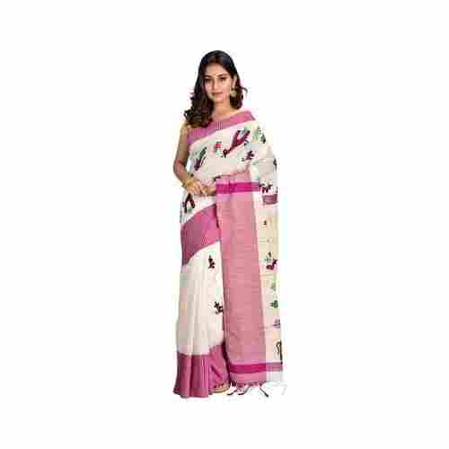 Stylish And Classy Party Wear Cotton Silk Saree 