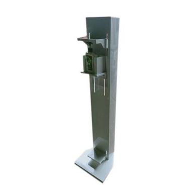 Touch Less Hand Sanitizer Dispenser Stand White 900m Width 250mm 