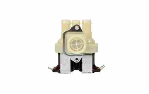 Electrically Operated Plastic Body 3 Way Inlet Valve For Industrial Uses