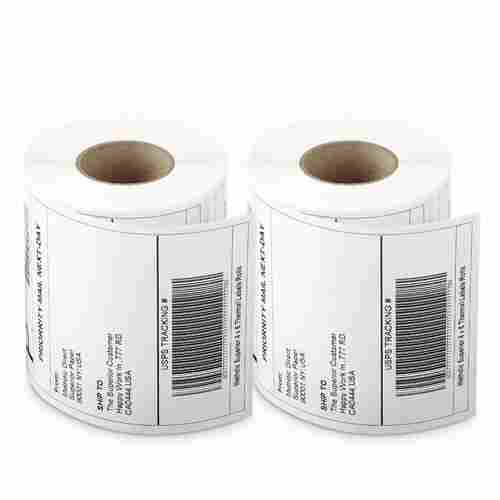 4mm White Paper Non Adhesive Sticker Thermal Labels