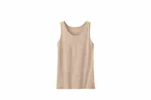 White Cotton Mens Tank Top T Shirt, Easy To Wash And Easy To Wear 