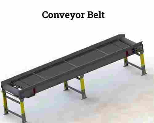 100 - 500 Mm Width Black Rubber Conveyor Belting