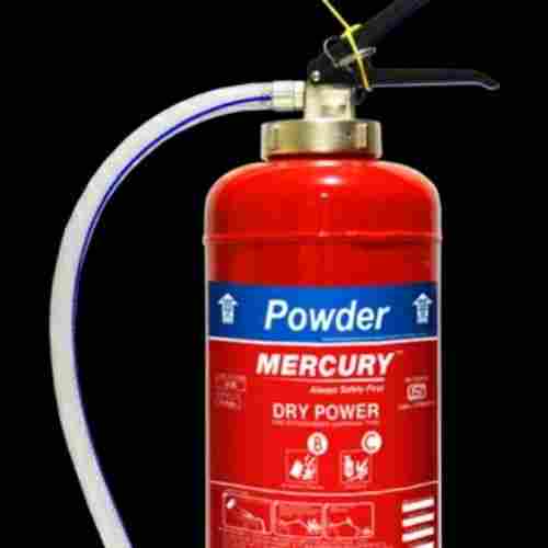 Mercury Dry Powder Fire Extinguisher Cylinder, 15 - 20 Sec Discharge Duration