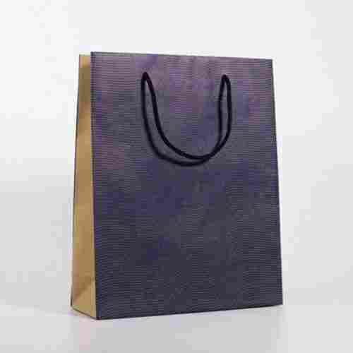 Eco-Friendly Multicolor Laminated Paper Shopping Bag With Rope Handle