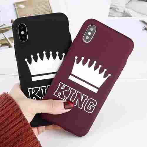 Light Weight Elegantly Designed And Plastic Mi King Printed Mobile Back Cover