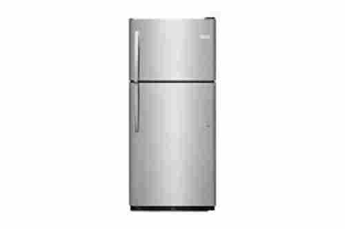 Solid Strong Long Lasting Durable Grey Double Door Frigidaire Top Freezer Refrigerator
