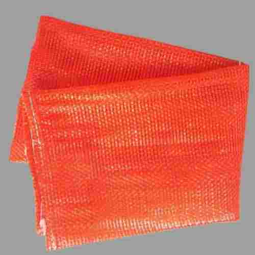 Corrosion Resistant And Eco Friendly Capacity Orange Pp Leno Bag For Fruit Packaging, 50 Kg