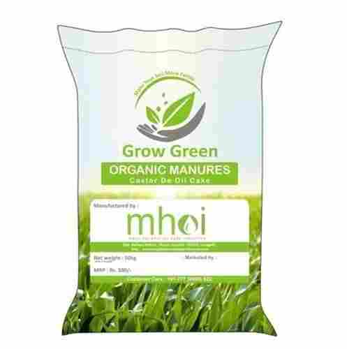 Grow Green Organic Manures Castor De Oil Cake Helps Improve The Soil Quality