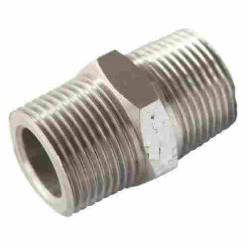 High Durable Strong Silver Stainless Steel Tank Nipple For Plumbing Pipe
