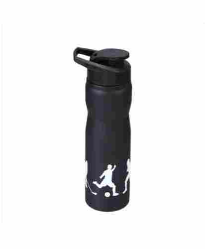Black And White Stainless Steel Shaker Bottles For Water Milk And Juice