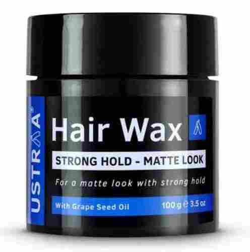 Sleek And Stylish Look Easy To Apply Strong Hold Matte Look Hair Wax With Grape Seed Oil