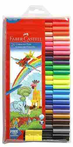 For Kids Non-Toxic Fine Tip 25 Colors Fabric Pens 