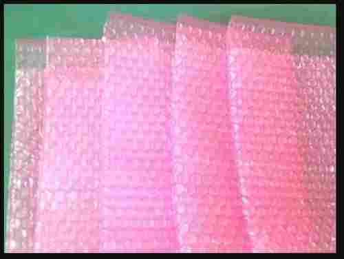 Air Bubble Packaging Bag With 8 Mm Thickness And Pink Color And Light Weight