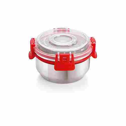 Durable And Lightweighted Leak-Proof Stainless Steel Food Storage Container With Airtight Plastic Lids