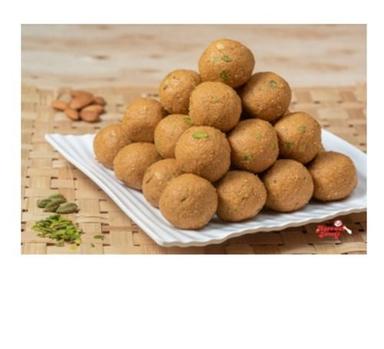 Healthy Pure Natural Rich Delicious Sweet Taste Round Brown Besan Laddu Shelf Life: 1 Months