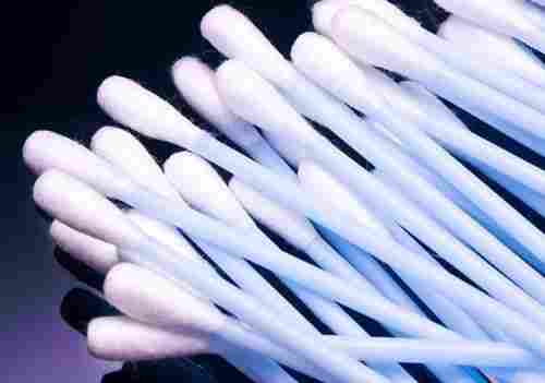 Plastic Stick Cotton Bud For Ear Cleaning(Single Use)
