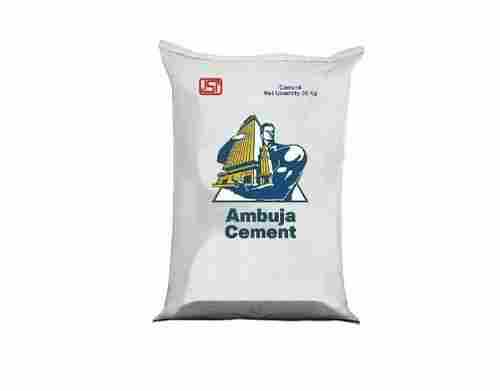 50 Kg Grey Ambuja Cement General High Grade Used As A Binder In Concrete