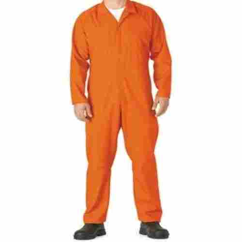 Comfortable Breathable Skin Friendly Fire And Shrink Resistant Orange Safety Suits