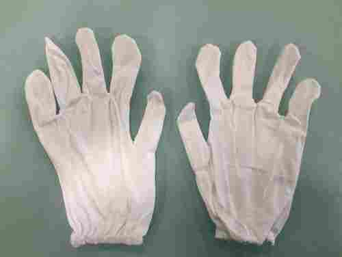 Comfortable Multi Use And Skin Friendly Plain Cotton White Hand Gloves