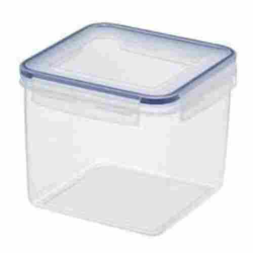 Environment Friendly And Affordable Easy To Use White Square Shape Plastic Storage Container