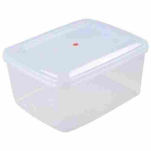 Rectangular Shape Environment Friendly Recyclable Easy To Use Large Plastic Container