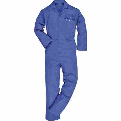 Tear Resistance Anti Wrinkle Comfortable To Wear Cotton Blue Safety Dangri Suits