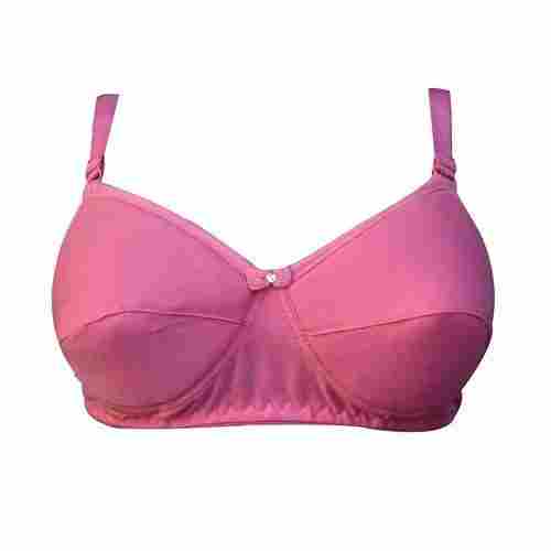 100% Cotton Comfortable And High Design Plain Mix Hosiery Double Padded Bra