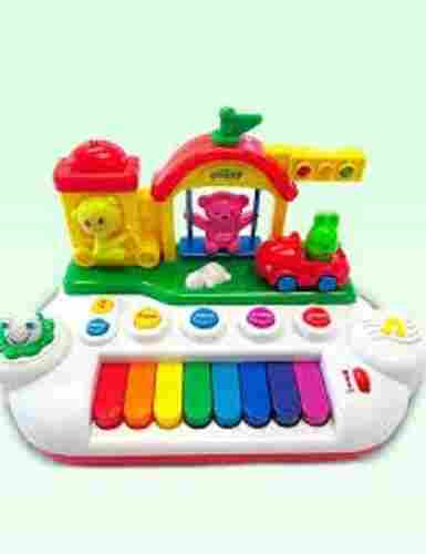 Light Weight Kids Plastic Negi Drum Keyboard Musical Toys With Flashing Lights And Animal Sounds