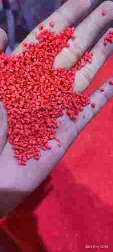 Vibrant Pigment Strong Reusable Non Toxic Red Polypropylene Plastic Granules