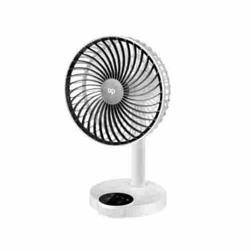 Fast Charging Long Lasting Battery And Rechargeable Plastic Mini Table Fan