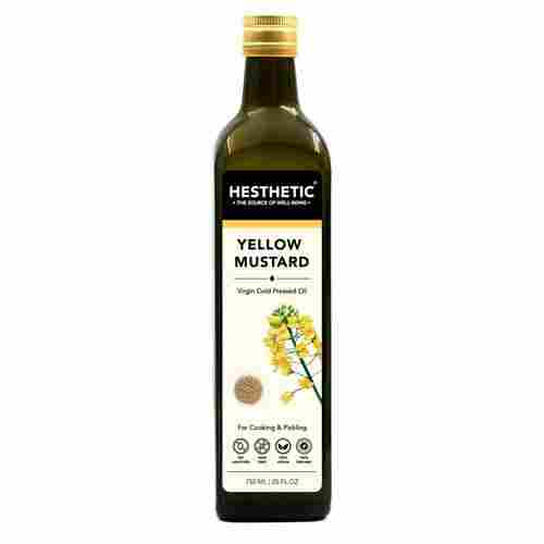Organic Cold Pressed Yellow Mustard Oil For Cooking