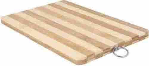 Sleek And Stylish Smooth Finish Rectangular Brown And White Chopping Board 