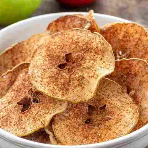 High In Fiber Vitamins Minerals And Antioxidants Dried And Tasty Apple Chips 