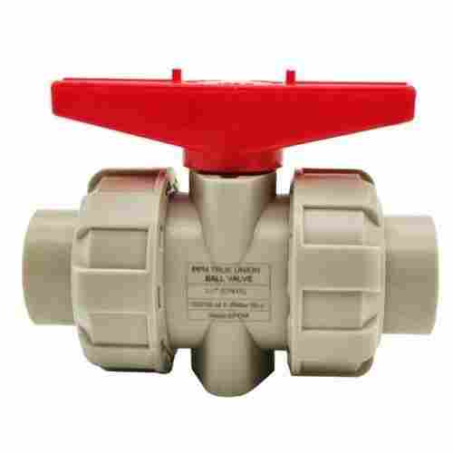 Plastic Single Lever Ball Valve For Oil And Water Fitting