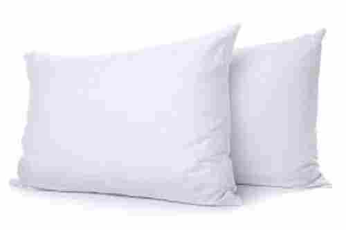 Smooth Texture Skin Friendliness Machine Washable 100% Cotton White Plain Bed Pillows
