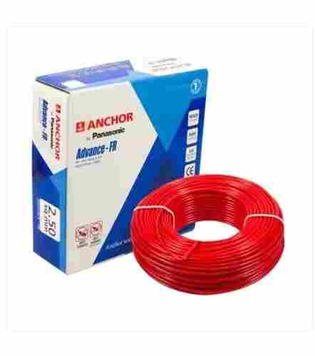 Red Anchor Electrical Wires, Length 90 Meter, Thickness 2.5 Sqmm, Voltage 1100v