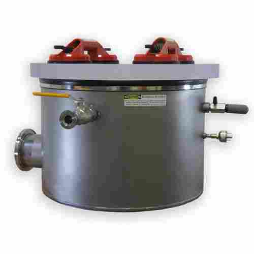 100% Stainless Steel 1000 Deg C Hinged Lid Strong And Durable Vacuum Chamber 