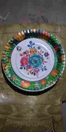 8 Inch Printed Laminate Disposable Paper Plate For Event And Party Supplies