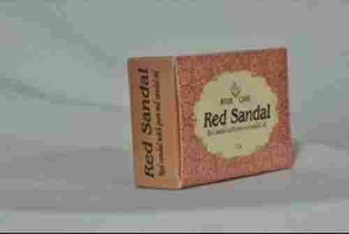 Nice Fragrance Skin Friendly 100% Natural Red Sandal Herbal Soap For Bathing