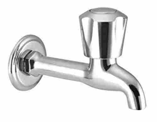 Silver Color Brass Water Tap With Anti Corrosion Properties For Bathroom Fitting