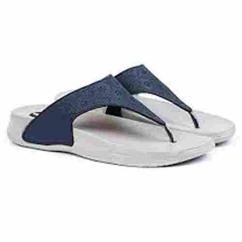 Comfortable Fit Women'S And Girls Blue Pu Synthetic Flats Fashion Sandal Slippers 