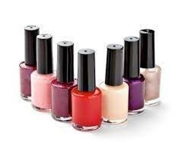 Multi Color Non Plastic Water Proof Nail Polish For Ladies Ingredients: Glitters