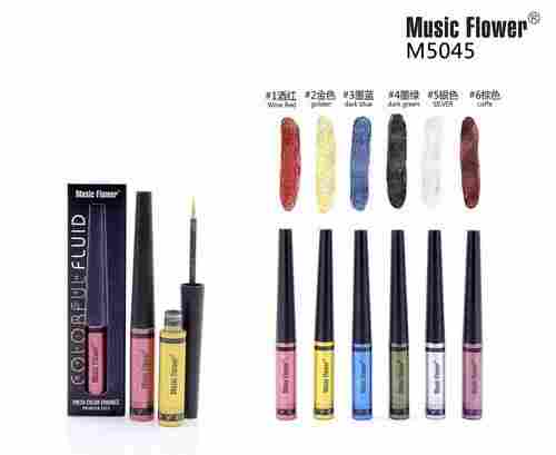 Music Flower Multi Colour Gel Eyeliner With Brush