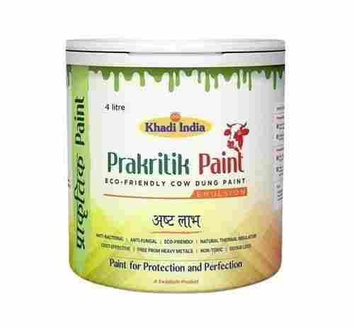 Weather Resistance And Glossy Fine Finish Smooth Long Lasting Prakritik Emulsion Paint