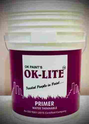 Ok Paint Cement Primer, Exterior Water Thinnable, Packaging Size 20 Ltr