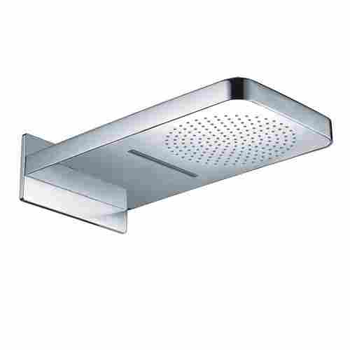 Stainless Steel And Rectangle Shape Rain Shower With Anti Rust Properties