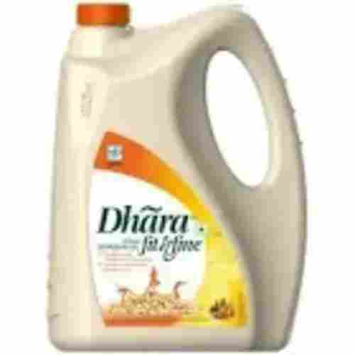 5 L 100% Pure Premium Quality Dhara Fit N Fine Refined Soyabean Oil