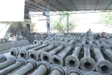 Grey Extremely Strong In Both Compression Round Rcc Cement Spun Pipe