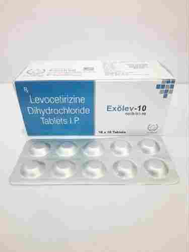 Levocetirizine Dihydrochloride Tablets I.P, 10 X 10 Pack